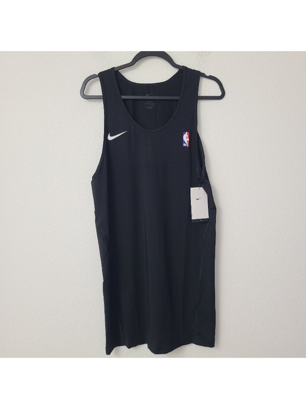 Nike Pro NBA Player Issue Breathe Tank Top AA0785-010 Size 2XL-Tall Black